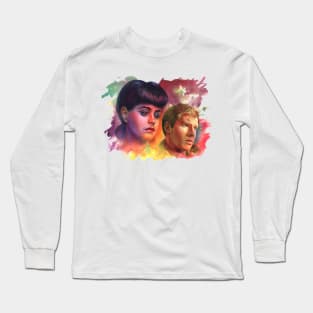 Voight Kampff - Blade Runner Artwork Long Sleeve T-Shirt